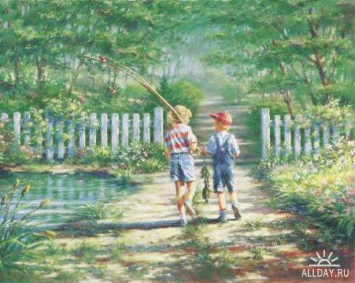 Дети в творчестве Кэтрин Финчер (Kathryn Andrews Fincher)