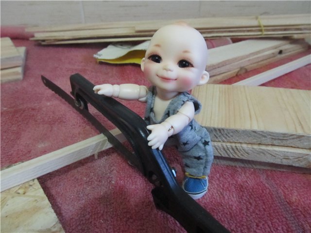 Кровать для БЖД малышей или как Кузя стал большим (фото 5)