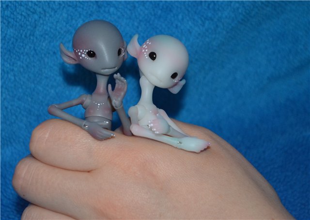 Сказочные BJD куклы-феи от Dreamhighstudio