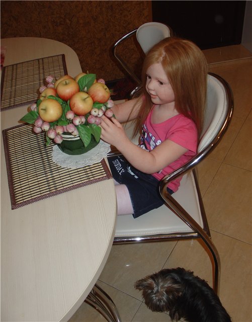 Мечтательница Ника. Кукла реборн Елены Ядриной