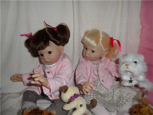 Как наши куклы скучают. Lee Middleton - Саванна, Реган (фото 10)