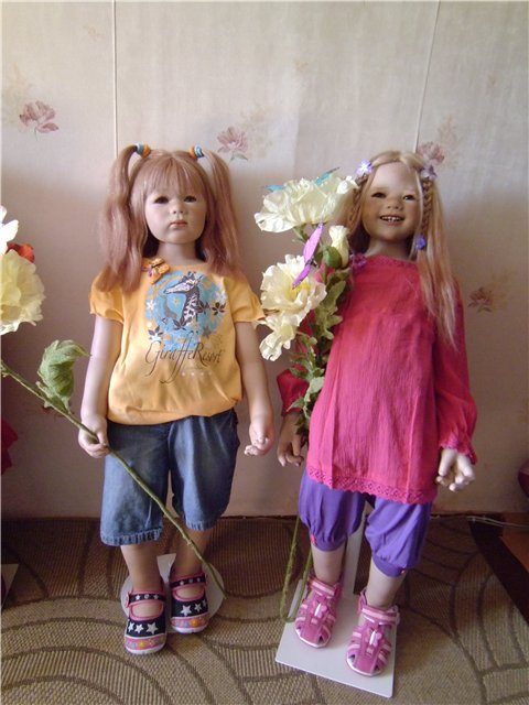 Моя коллекция химочек (куклы Annette Himstedt)