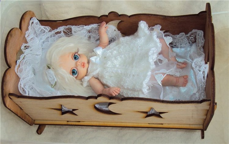 Малютка Амели ООАК — Авторские куклы ручной работы: текстильные (фото 2)