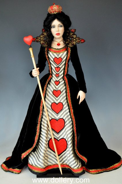 Королева Алиса на праздник зовет или Опять в Зазеркалье. Куклы Diane Keeler из цикла Alice in Wonderland (фото 8)