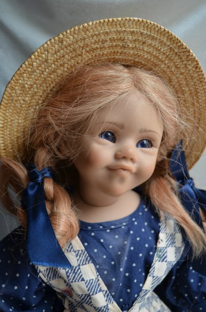 Знакомство с куклами Anni Aegerter фирмы Schmider Creativ. Тони - образ Пеппи или подружки Тома Сойера (фото 7)