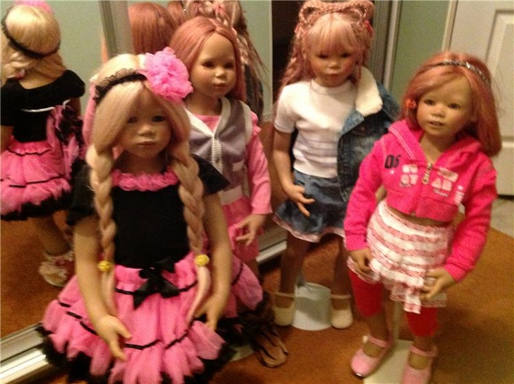 Мои Химочки заскучали — Куклы Annette Himstedt (Аннетт Химстедт): коллекционные (фото 9)