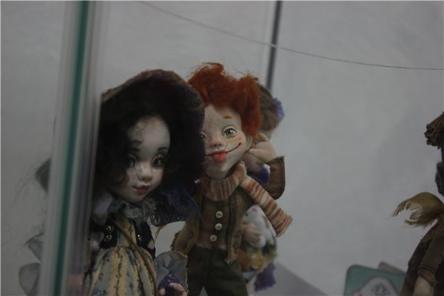 "Кукольный вернисаж". V выставка авторских кукол и медведей Тедди в Нижнем Новгороде 2014