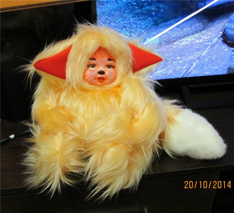 Зверьки с лицами малышей. Тедди долл