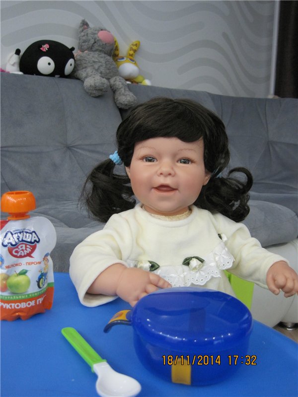 Две сестрёнки. Куклы Lee Middleton Лёля и Катюша