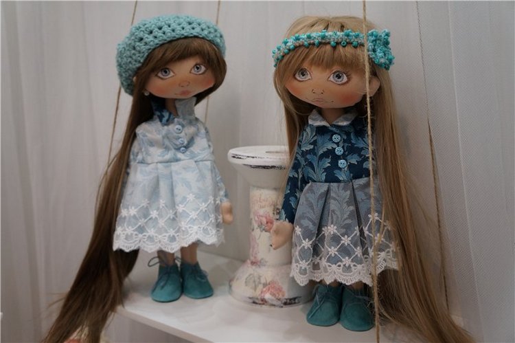 Выставка кукол на Тишинке. Moscow Fair 2015. Текстильные куклы