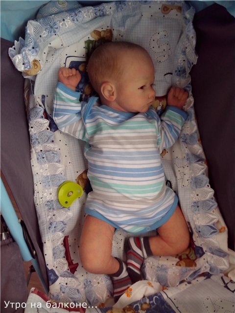 Кукла реборн Янчик, Ян молд Jamie от Tina Kewy