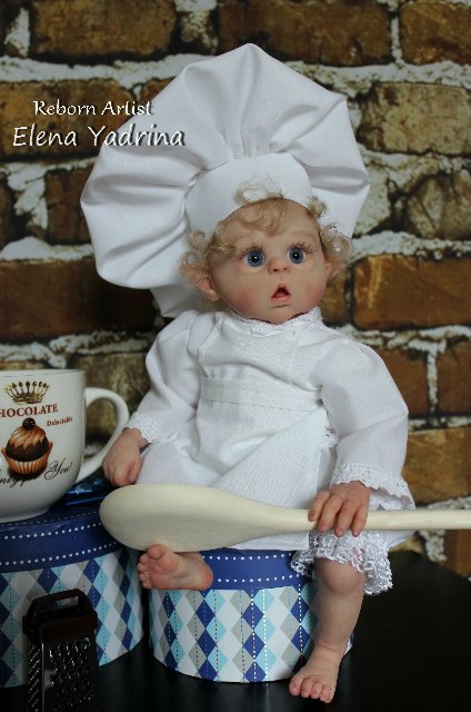 Мой маленький помощник. Куклы реборн Елены Ядриной