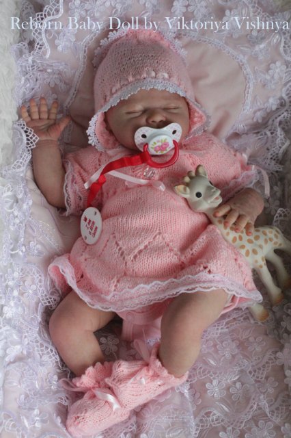 Крохотулька Angeli от Elisa Marx. Куколка реборн Виктории Вишни