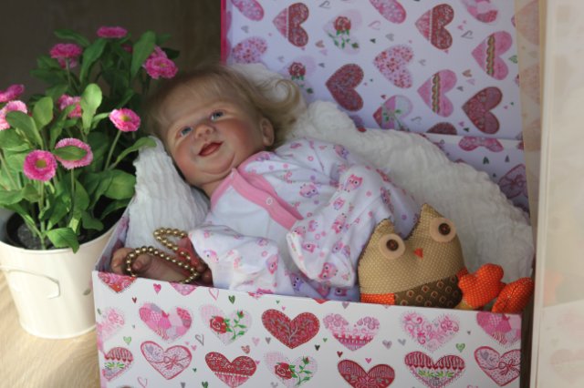 Томочка! Кукла реборн на основе молда Tommy by Sandy Faber