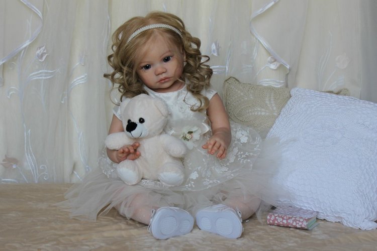 Вероника - моя маленькая принцесса! Кукла реборн Шепелевой Людмилы