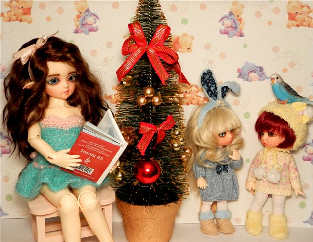 С рождеством! Лира, Мира, Винн и Акари (фото 4)