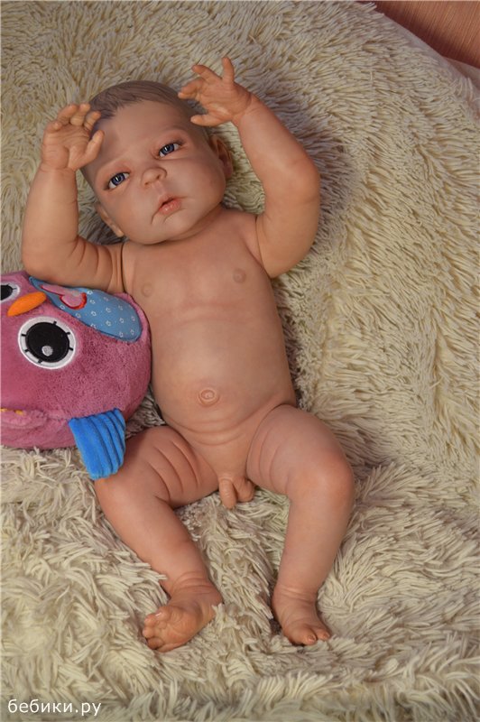 Кукла реборн Cameron модифицированный, силикон-винил