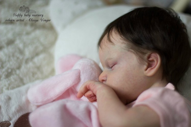 Настюшка - Прелестюшка. Кукла реборн Олеси Венгер