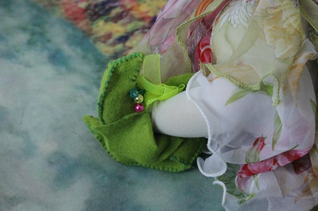 Чудо в перьях, кукла-реборн Элины Кудрявцевой