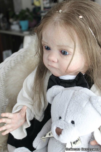 Кукла реборн Frida от Karola Wegerich в моём исполнении