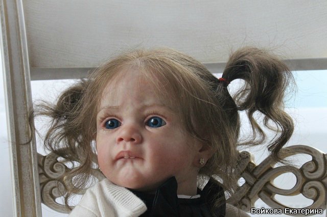 Кукла реборн Frida от Karola Wegerich в моём исполнении