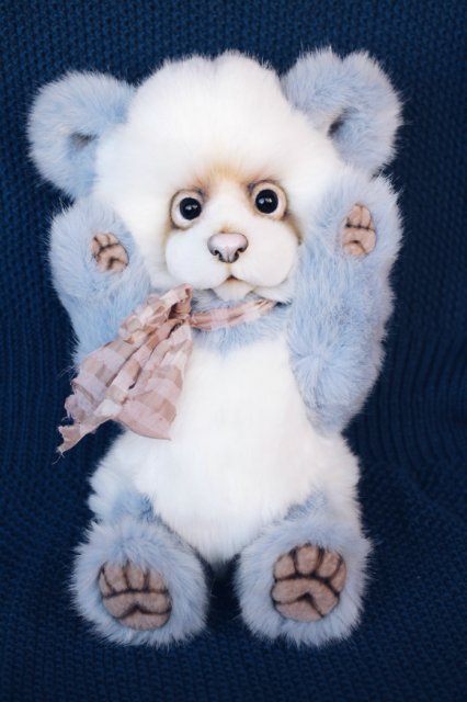 Медвежонок Митюшка. Авторские игрушки Татьяны Матляк (фото 3)