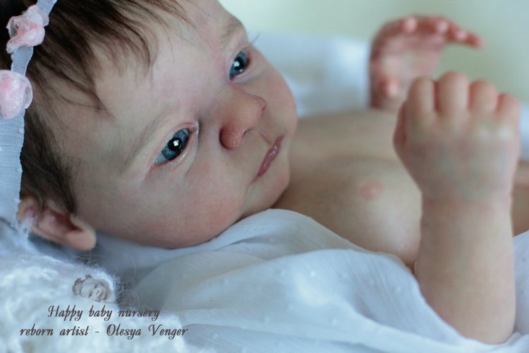 Моя Кирочка. Ненаглядная моя крошечка. Кукла реборн Олеси Венгер