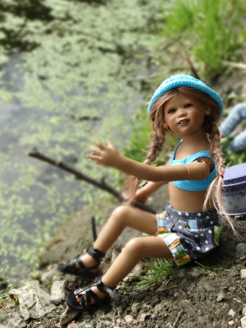 Мои рыбачки — Куклы Annette Himstedt (Аннетт Химстедт): коллекционные