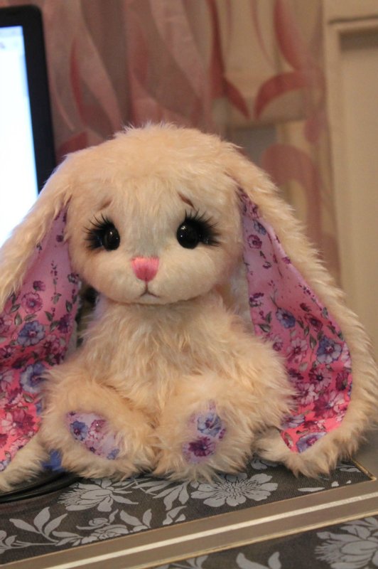 Результат воскресного МК по зайкам Тедди. Авторские игрушки ручной работы (фото 2)