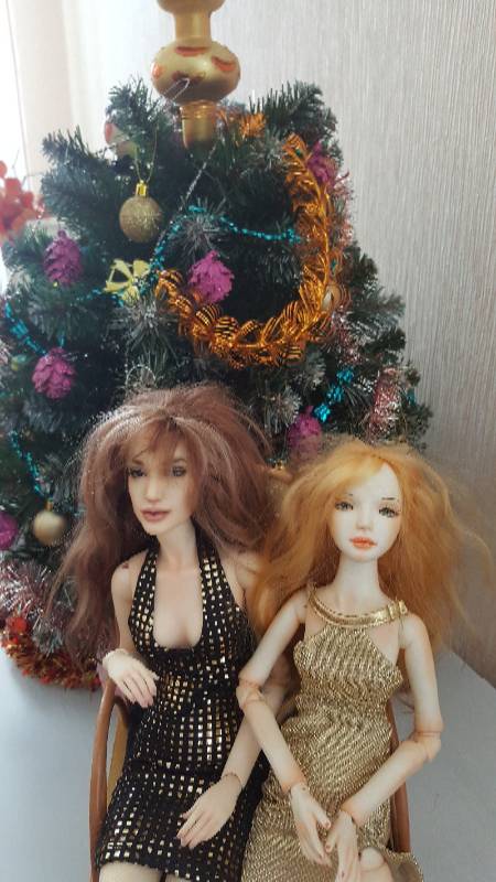 С Новым годом, друзья — Новый год и Рождество: праздничные фото кукол