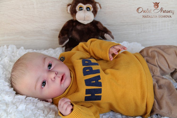 Тимофей. Кукла реборн Наталии Сомовой