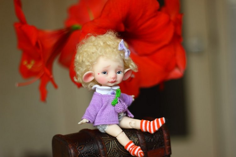 Маленькие мышки и большие прекрасные цветы (фото 8)