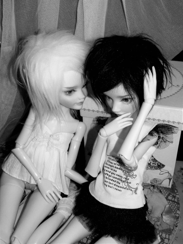 Черно-белое — Куклы Somniadolls (Наталья Долозова): российские BJD (БЖД) (фото 6)