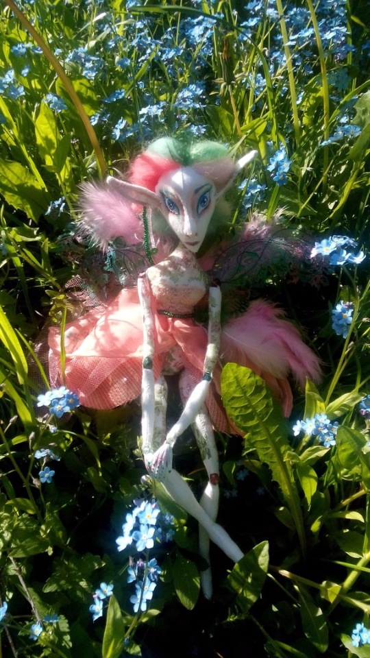 Коллекция кукол "Свет и Тень Хрустального Озера": Свет Кристалла (фото 10)