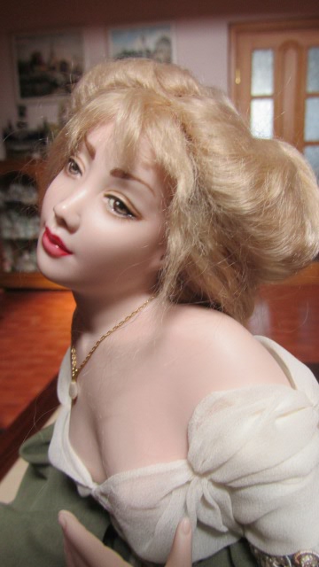 Ханна - изысканно красивая кукла от Моники Мехлинг (фото 5)