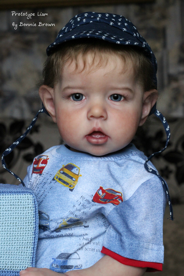 Лиам от Бонни Браун. Liam by Bonnie Brown. Кукла реборн Преображенской Светланы