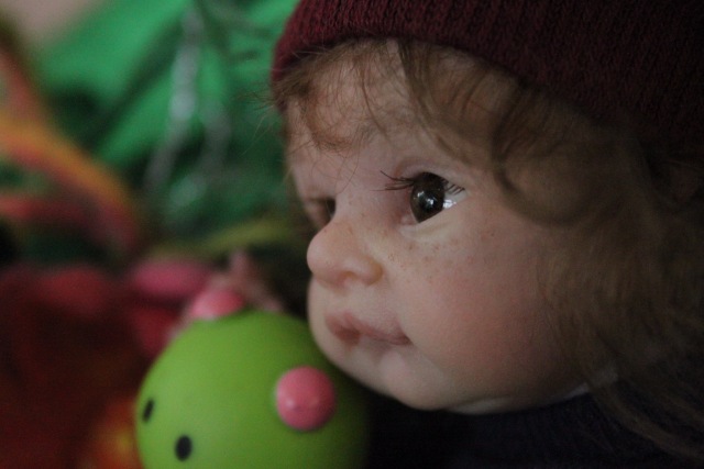 Малышок, кукла реборн Элины Кудрявцевой