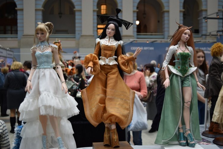 VIII Московская международная выставка Искусство куклы. Таланты и поклонники. Часть I