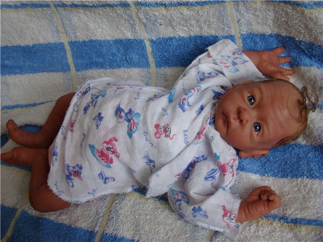 Еще один бутуз. Авторские куклы Кондрашовой Ирины (фото 2)