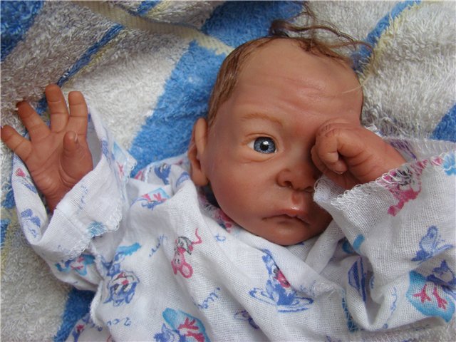 Еще один бутуз. Авторские куклы Кондрашовой Ирины