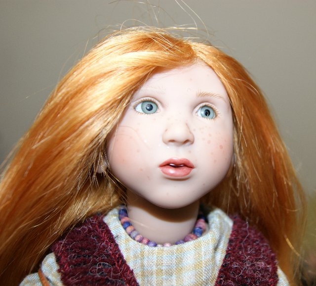 Коллекционная кукла Amelie - мое рыжее облачко