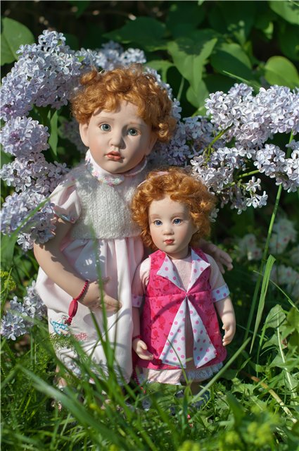 Союз рыжиков (почти по Конан Дойлу). Куклы Беатрис Перини, Beatrice Perini (фото 5)