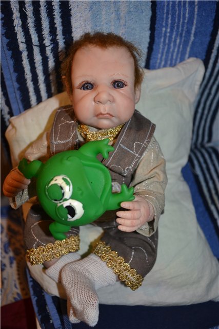 Ну очень серьезный Эльфик ООАК