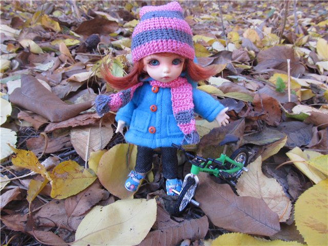 Осенняя прогулка | Бэйбики Осенняя прогулка — Куклы Fairyland (ФэйриЛэнд): BJD (БЖД) (фото 4)