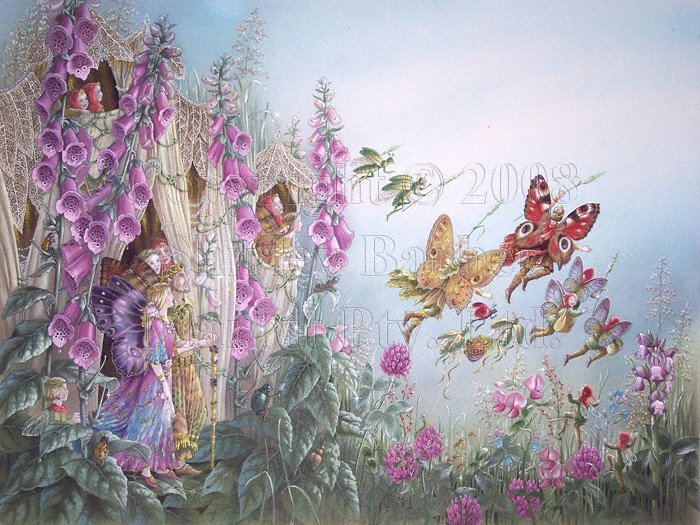 Мир эльфов и фей от Ширли Барбер (SHIRLEY BARBER)