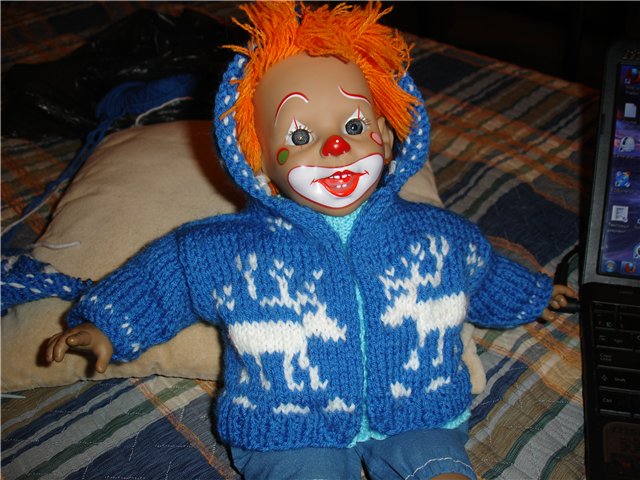Как мы подготовились к зиме. Вязалочки для кукол (фото 7)