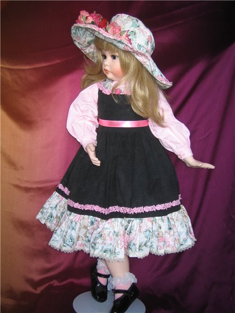 Прелестная танцовщица, фарфоровая кукла от Patricia Rose