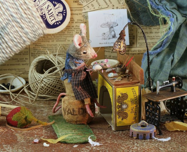Мышиный дом или Жизнь замечательных мышей. Авторские игрушки в книжной иллюстрации. Мэгги Руди (Maggie Rudy) - "Mouses