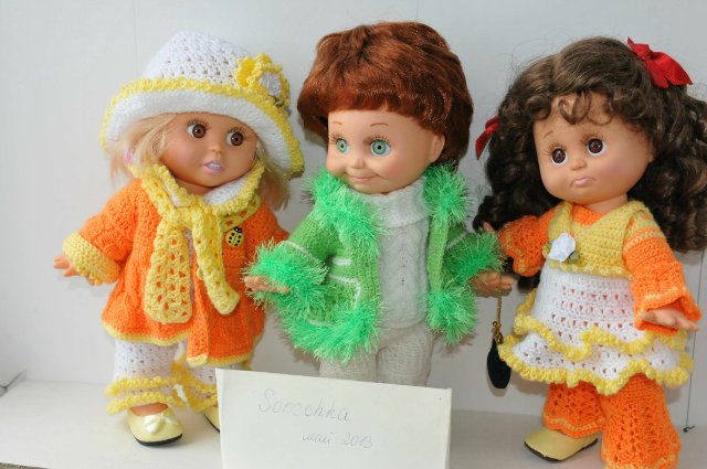 Спешите! Показ одежды "Весна-Осень 2013 г." для кукол Galoob — Baby Face (часть 3)