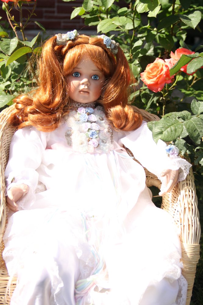 Очаровательная Ангелика — Фарфоровые куклы Donna Rubert (Руберт): The Doll Artworks